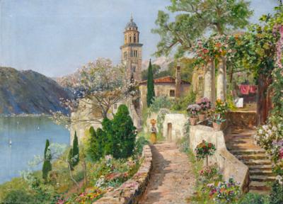 Alois Arnegger * - Dipinti a olio e acquarelli del XIX secolo