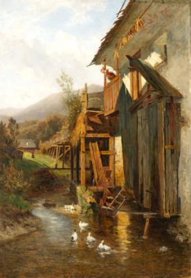 Max Suppantschitsch - 19th Century Paintings and Watercolours