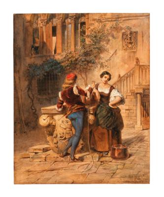 Ludwig Johann Passini - Watercolors and Miniatures