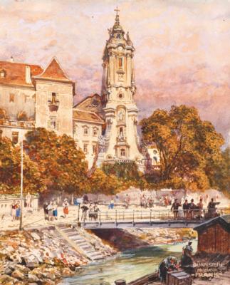 Friedrich Frank - Akvarely