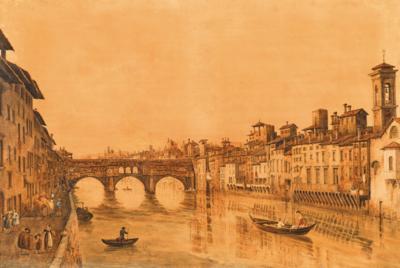 Italien, Vedutenmaler 1. Hälfte 19. Jahrhundert - Aquarelle