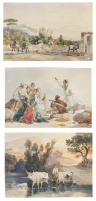 Carl Wilhelm Götzloff - Watercolors
