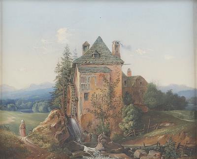 W. Sandler um 1860 - Dipinti