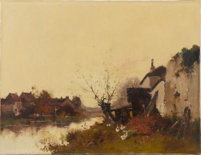 G. Darien, um 1900 - Paintings