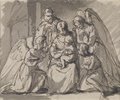 Friedrich von Amerling - Mistrovské kresby, Tisky do roku 1900, Akvarely a miniatury