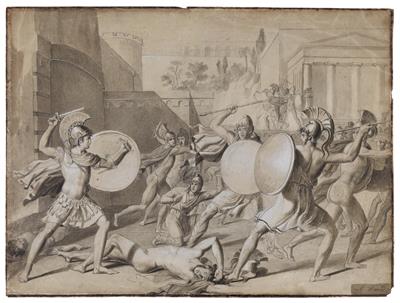 After Jacques-Louis David - Disegni e stampe fino al 1900, acquarelli e miniature