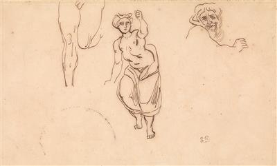 Attributed to Eugene Delacroix - Master Drawings, Prints before 1900, Watercolours, Miniatures