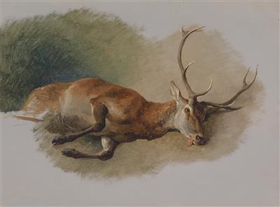 Circle of Friedrich Gauermann - Master Drawings, Prints before 1900, Watercolours, Miniatures
