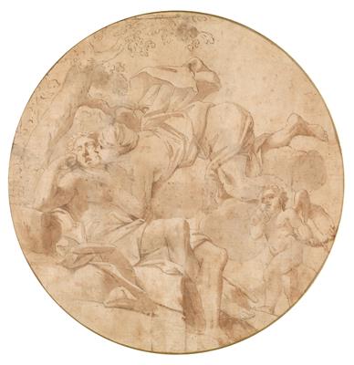 Marcantonio Franceschini zugeschrieben/attributed - Meisterzeichnungen und Druckgraphik bis 1900, Aquarelle, Miniaturen