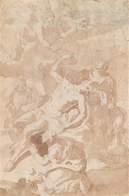 Martino Altomonte - Disegni e stampe fino al 1900, acquarelli e miniature