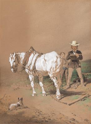 Anton Josef Strassgschwandtner - Mistrovské kresby, Tisky do roku 1900, Akvarely a miniatury
