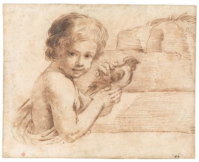 Giovanni Francesco Barbieri gen. il Guercino - Disegni e stampe fino al 1900, acquarelli e miniature