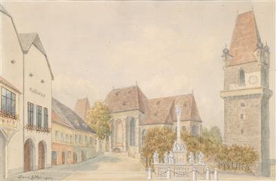 Hans Götzinger * - Master Drawings, Prints before 1900, Watercolours, Miniatures
