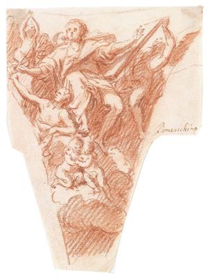 Attributed to Domenico Zampieri called il Domenichino - Disegni e stampe fino al 1900, acquarelli e miniature