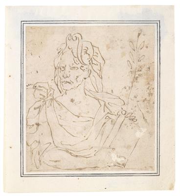 Attributed to Giovanni Battista Paggi - Master Drawings, Prints before 1900, Watercolours, Miniatures