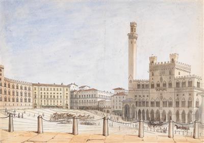 Italy, 19th century - Mistrovské kresby, Tisky do roku 1900, Akvarely a miniatury