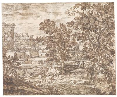 Italian school, 17th century - Master Drawings, Prints before 1900, Watercolours, Miniatures