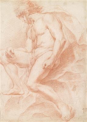 Italian school, 17th century - Master Drawings, Prints before 1900, Watercolours, Miniatures