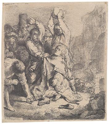 Rembrandt Harmensz van Rijn - Mistrovské kresby, Tisky do roku 1900, Akvarely a miniatury