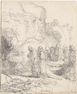 Rembrandt Harmensz van Rijn - Mistrovské kresby, Tisky do roku 1900, Akvarely a miniatury