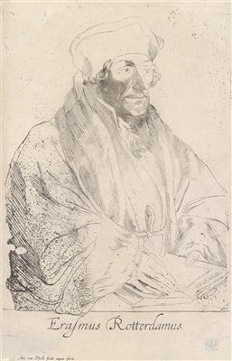 Anthonis van Dyck - Mistrovské kresby, Tisky do roku 1900, Akvarely a miniatury