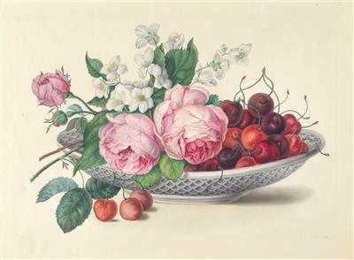 Anton Mollis - Mistrovské kresby, Tisky do roku 1900, Akvarely a miniatury