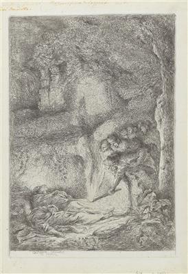 Giovanni Benedetto Castiglione detto il Grecchetto - Mistrovské kresby, Tisky do roku 1900, Akvarely a miniatury