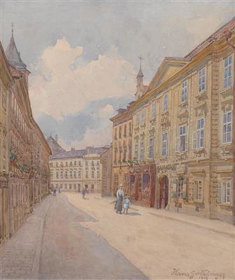 Hans Götzinger - Mistrovské kresby, Tisky do roku 1900, Akvarely a miniatury