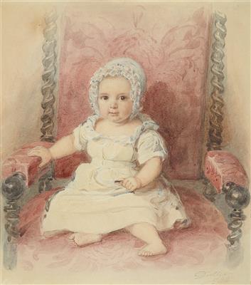 Johann Friedrich Dietler - Mistrovské kresby, Tisky do roku 1900, Akvarely a miniatury