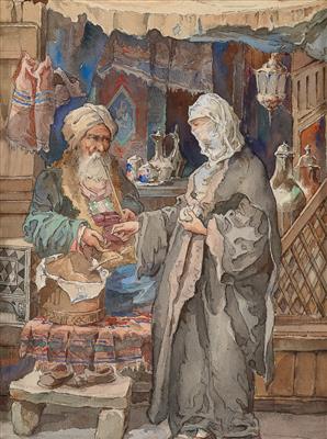 Jozef Pawlikiewicz - Mistrovské kresby, Tisky do roku 1900, Akvarely a miniatury