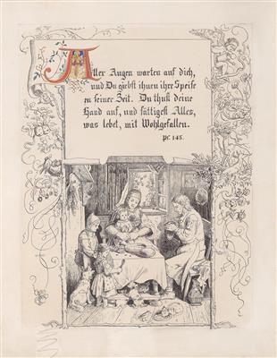 Ludwig Adrian Richter - Disegni e stampe fino al 1900, acquarelli e miniature