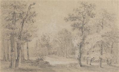 Attributed to Theodore Rousseau - Master Drawings, Prints before 1900, Watercolours, Miniatures