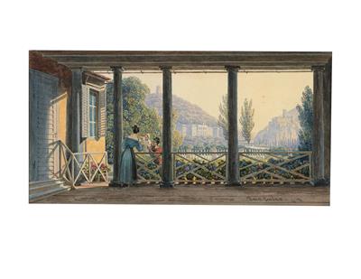 Thomas Ender - Disegni e stampe fino al 1900, acquarelli e miniature