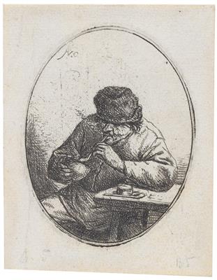 Adriaen Jansz. van Ostade - Master Drawings, Prints before 1900, Watercolours, Miniatures