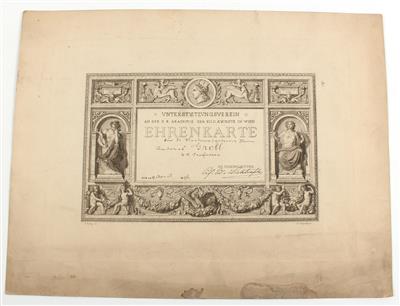Andreas Groll - Disegni e stampe fino al 1900, acquarelli e miniature