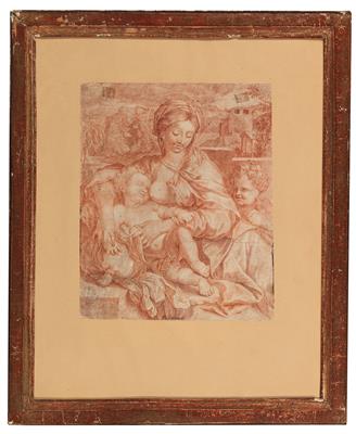 Annibale Carracci - Meisterzeichnungen und Druckgraphik bis 1900, Aquarelle u. Miniaturen
