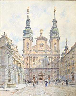 Carl Müller - Mistrovské kresby, Tisky do roku 1900, Akvarely a miniatury