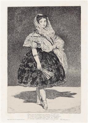 Edouard Manet - Meisterzeichnungen und Druckgraphik bis 1900, Aquarelle u. Miniaturen