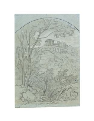 Francois-Edouard Bertin - Disegni e stampe fino al 1900, acquarelli e miniature