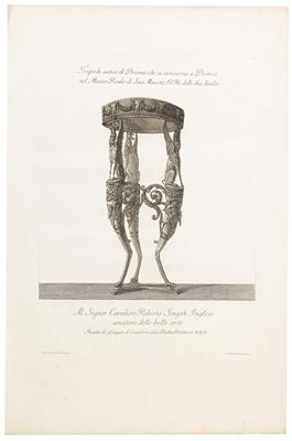 Giovanni Battista Piranesi - Meisterzeichnungen und Druckgraphik bis 1900, Aquarelle u. Miniaturen
