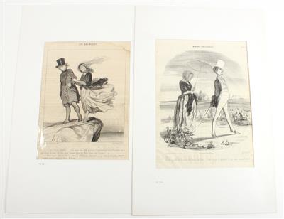 Honoré Daumier - Master Drawings, Prints before 1900, Watercolours, Miniatures