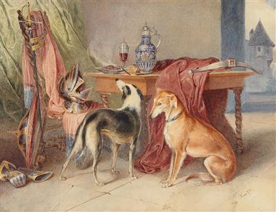 Johann Mathias Ranftl - Mistrovské kresby, Tisky do roku 1900, Akvarely a miniatury