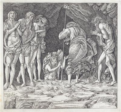 Nach Andrea Mantegna - Meisterzeichnungen und Druckgraphik bis 1900, Aquarelle u. Miniaturen