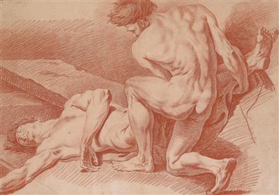 After Carle Vanloo - Master Drawings, Prints before 1900, Watercolours, Miniatures