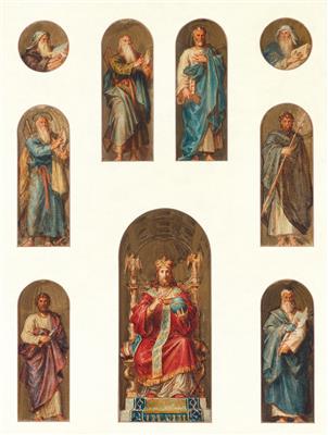 Austrian artist, mid 19th-century - Disegni e stampe fino al 1900, acquarelli e miniature