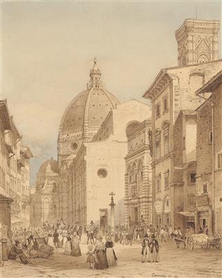 Salomon Corrodi - Mistrovské kresby, Tisky do roku 1900, Akvarely a miniatury
