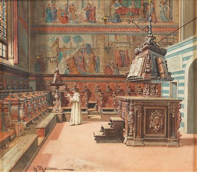 A. Marrani, Italy, late 19th century - Disegni e stampe fino al 1900, acquarelli e miniature