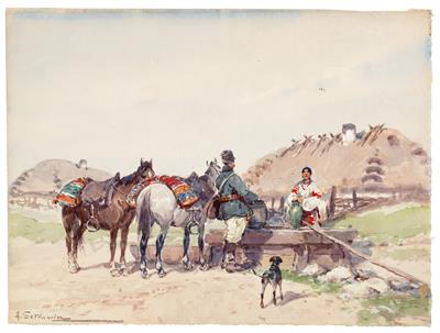 H. Setkowicz - Mistrovské kresby, Tisky do roku 1900, Akvarely a miniatury