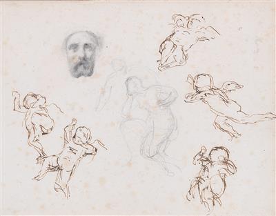 Eugene Delacroix - Disegni e stampe fino al 1900, acquarelli e miniature