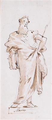 Giovanni Battista Tiepolo - Mistrovské kresby, Tisky do roku 1900, Akvarely a miniatury